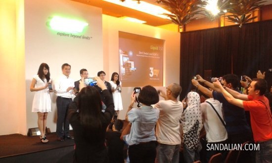 the launching of acer phablet liquid s1