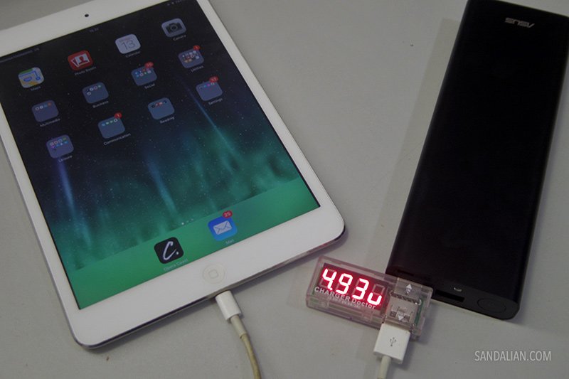 Charging iPad Min with Asus ZenPower Ultra